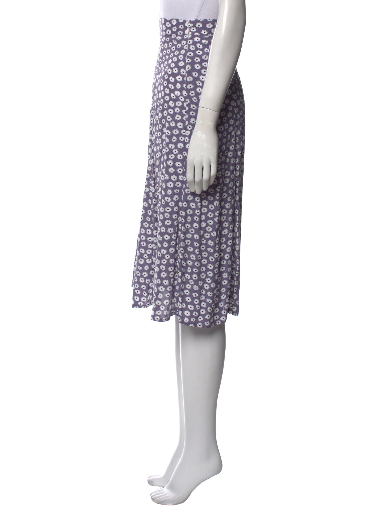 Faithfull The Brand Floral Print Knee-Length Skirt