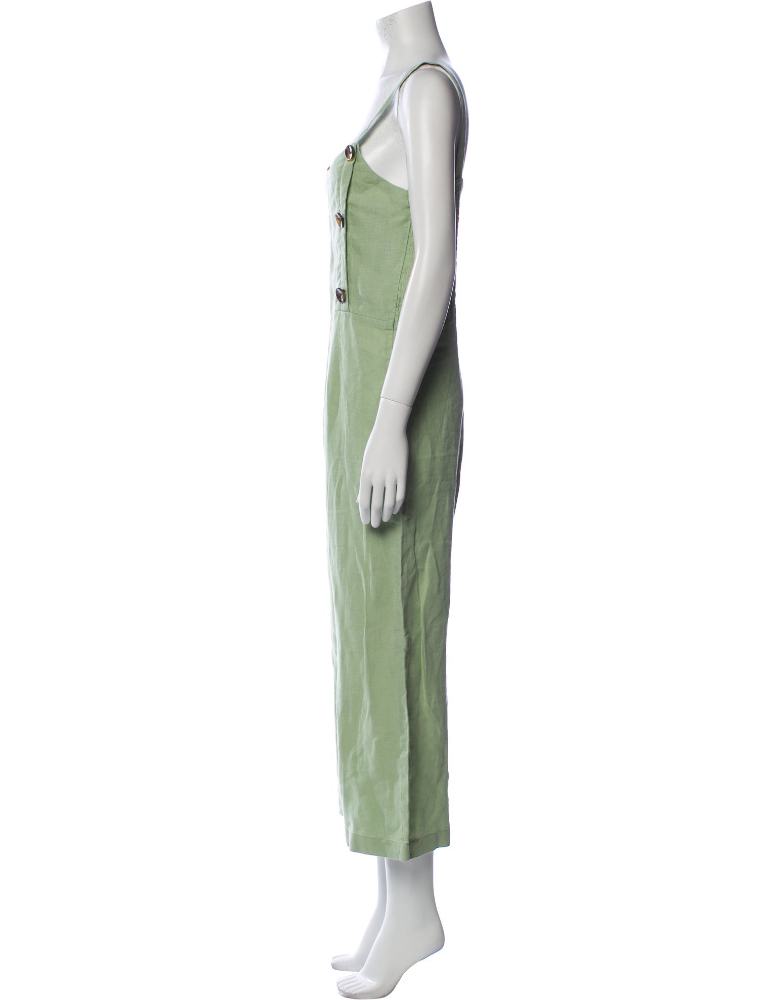 Faithfull The Brand Square Neckline Jumpsuit