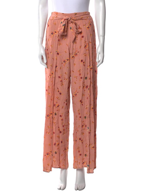 Faithfull The Brand Floral Print Wide Leg Pants
