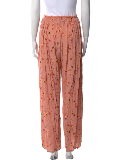 Faithfull The Brand Floral Print Wide Leg Pants