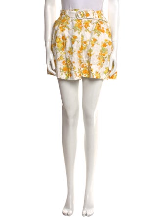 Faithfull The Brand Linen Mini Shorts