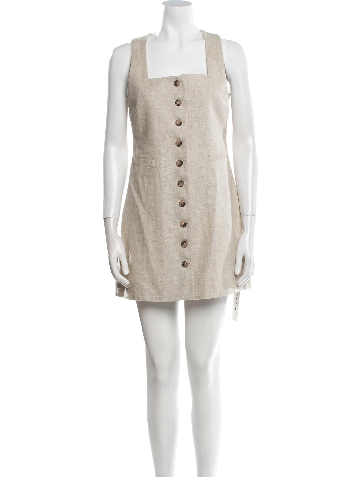 Faithfull The Brand Linen Mini Dress