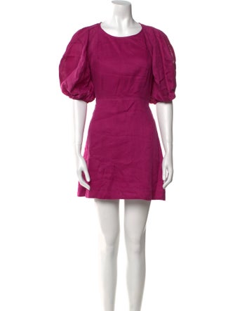 Faithfull The Brand Linen Mini Dress