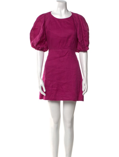 Faithfull The Brand Linen Mini Dress