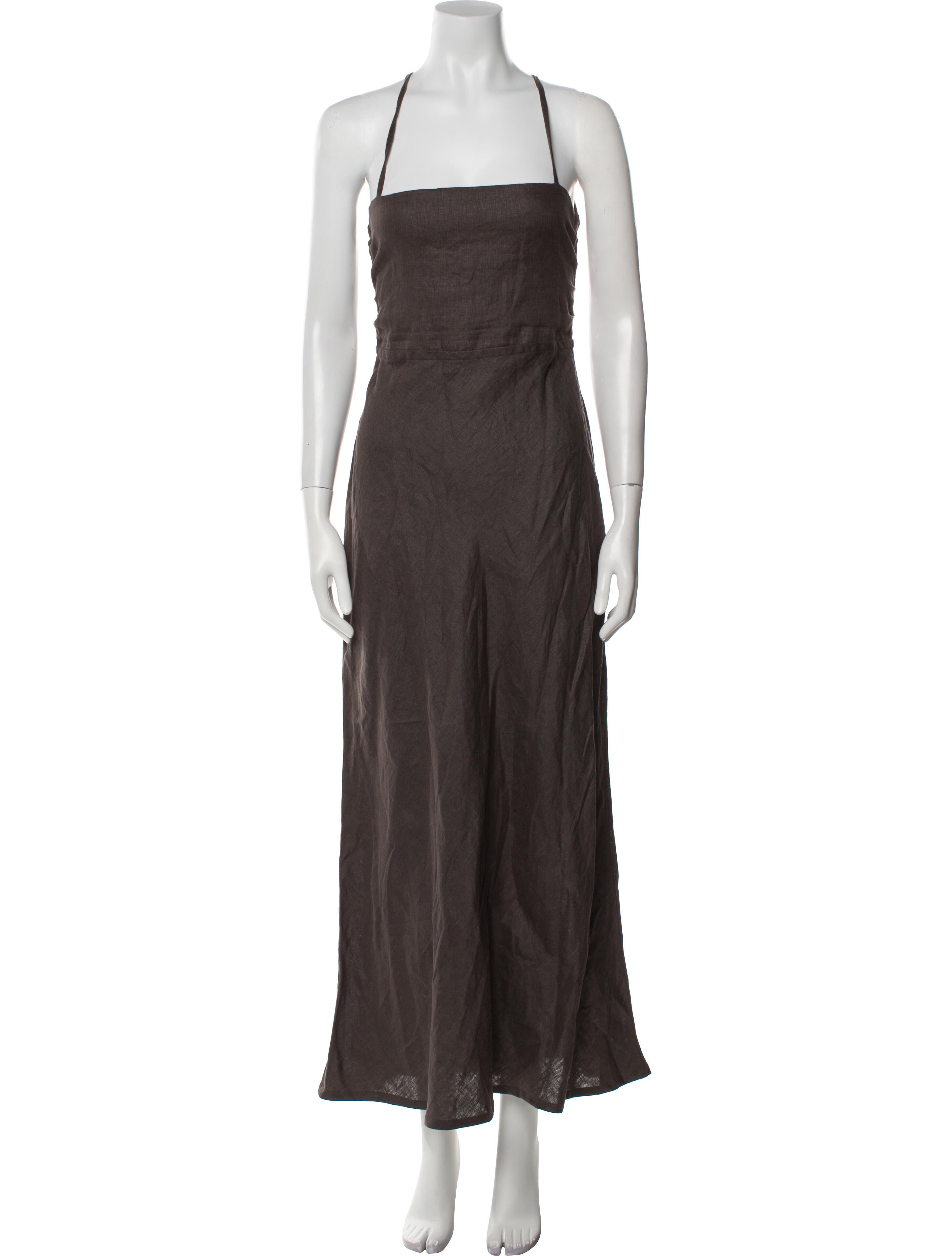 Faithfull The Brand Linen Long Dress