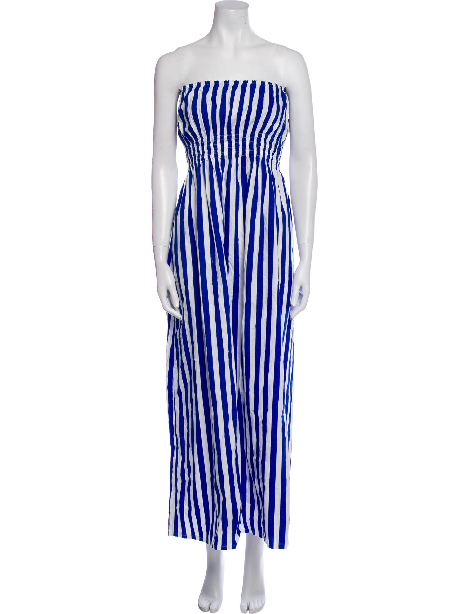 Faithfull The Brand Striped Knee-Length Dress w/ Tags