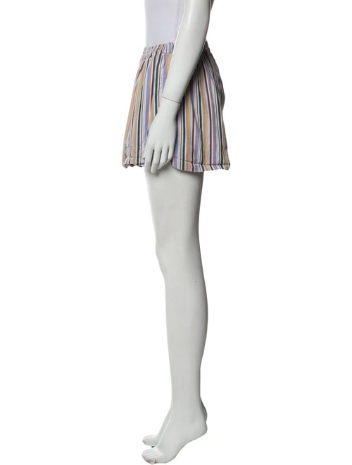Faithfull The Brand Striped Mini Shorts