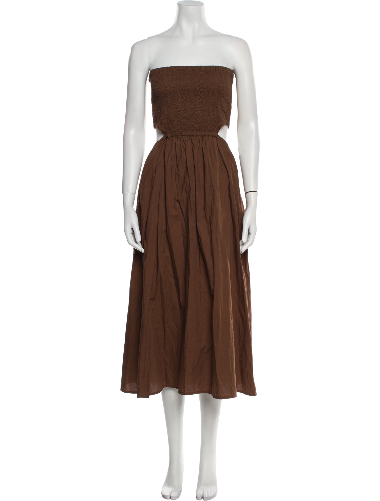 Faithfull The Brand Strapless Long Dress