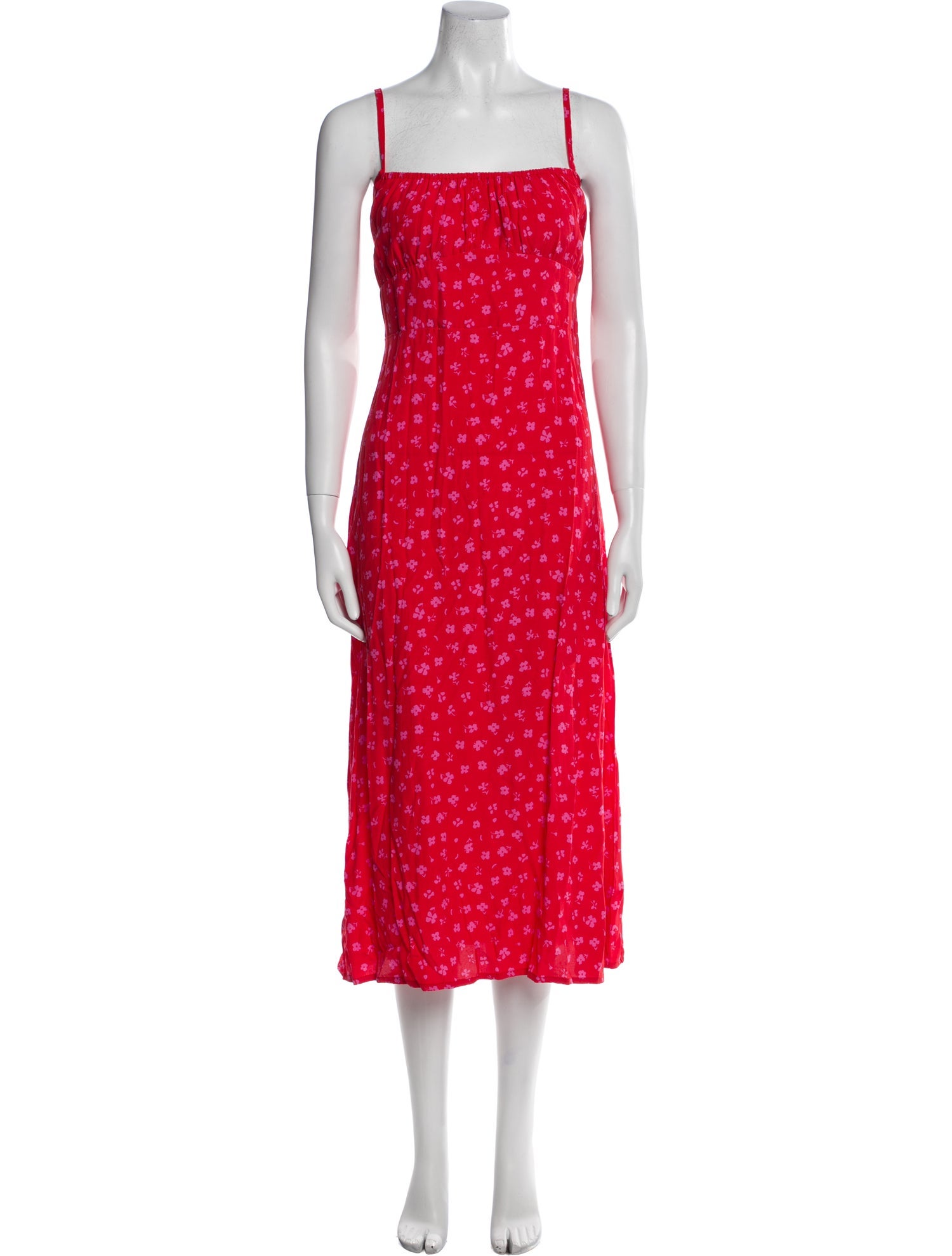 Faithfull The Brand Floral Print Long Dress