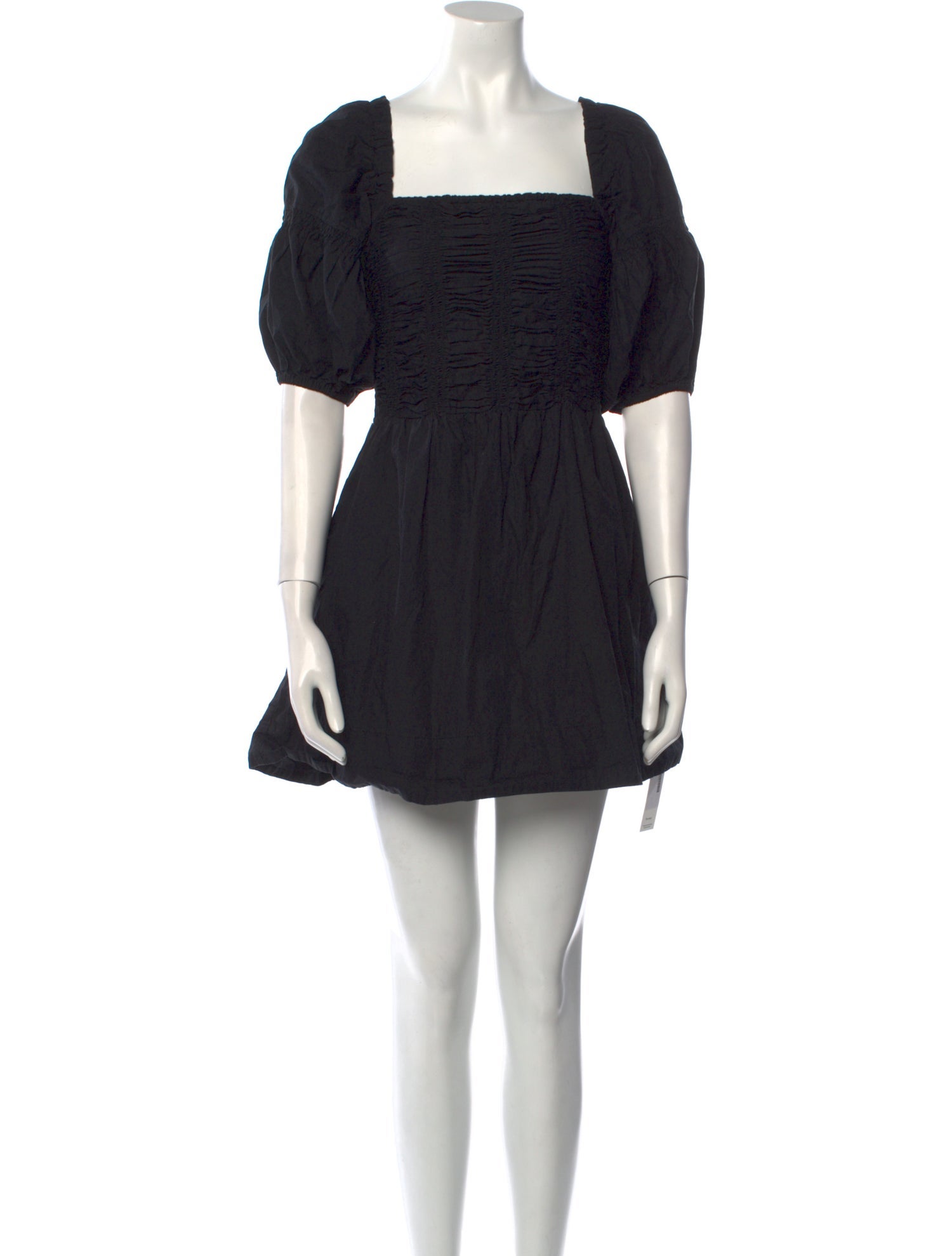 Faithfull The Brand Square Neckline Mini Dress
