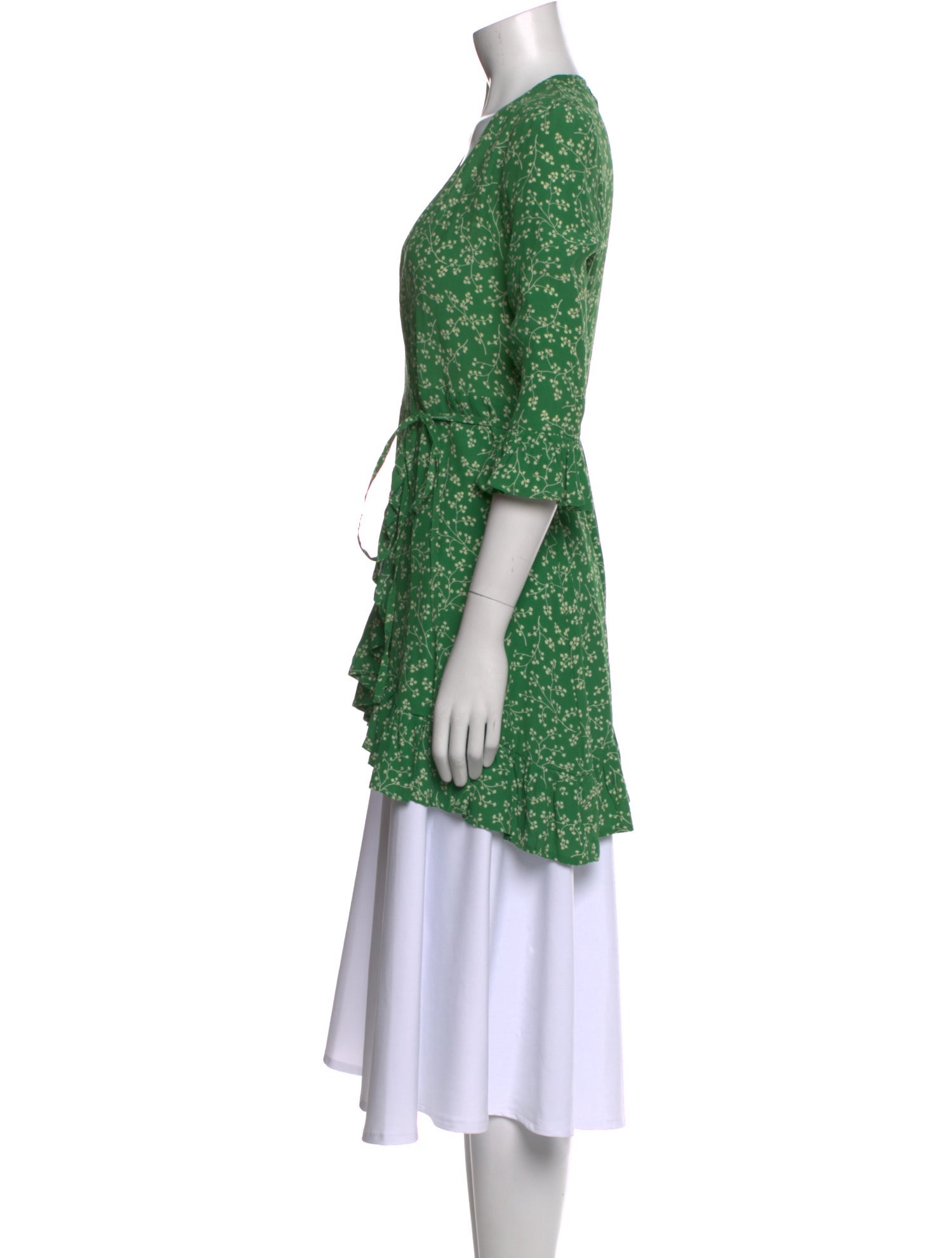 Faithfull The Brand Floral Print Mini Dress