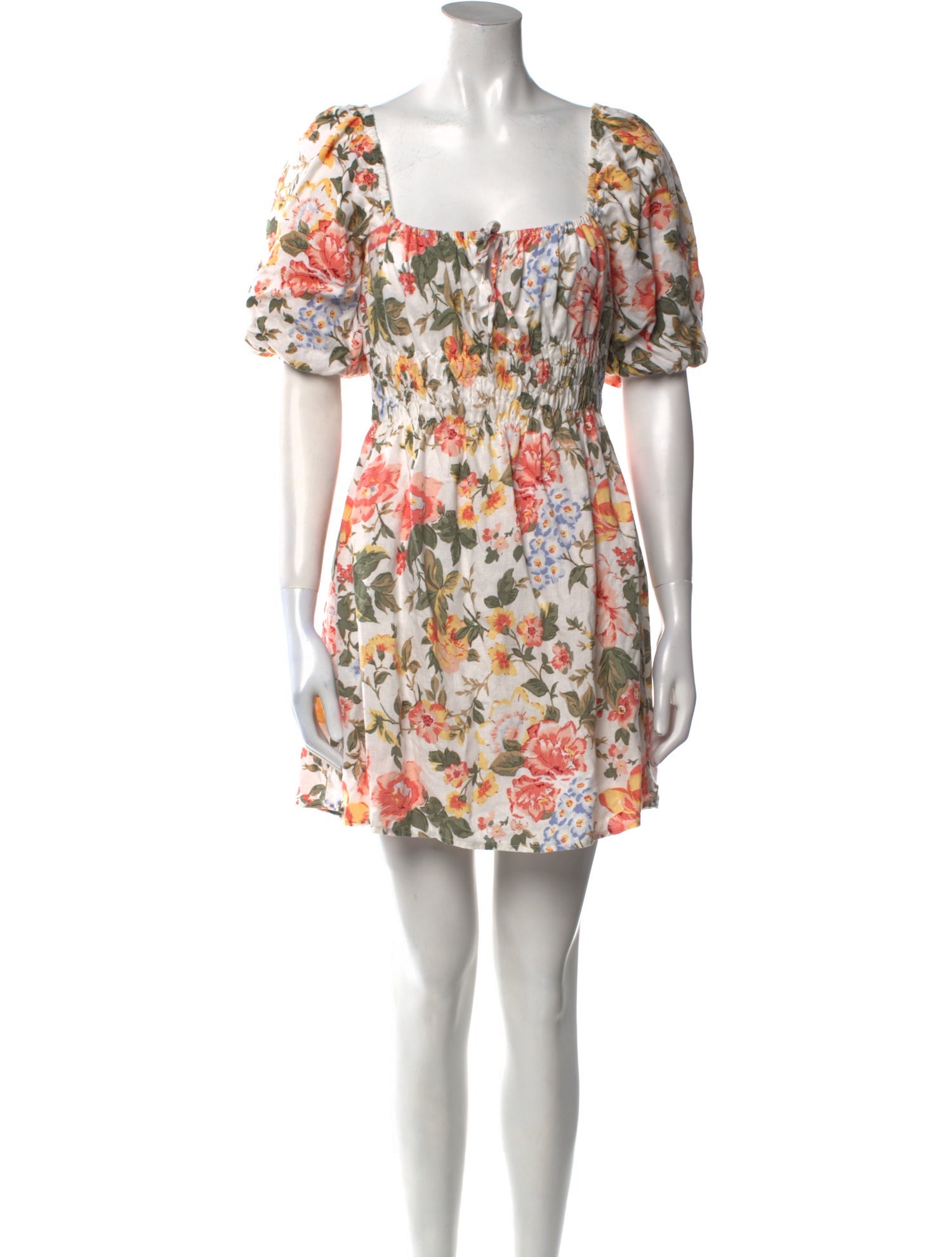 Faithfull The Brand Linen Mini Dress