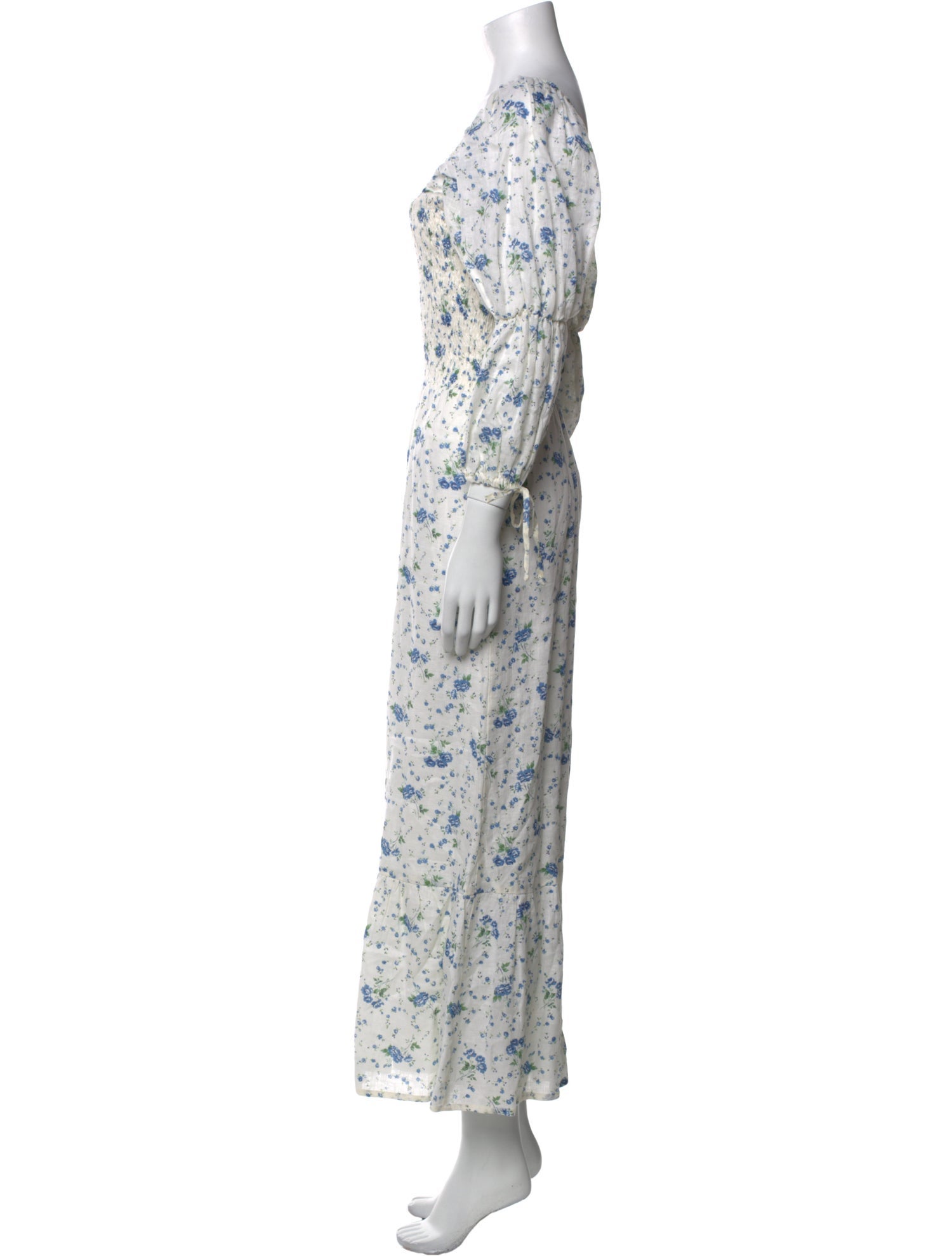 Faithfull The Brand Linen Long Dress