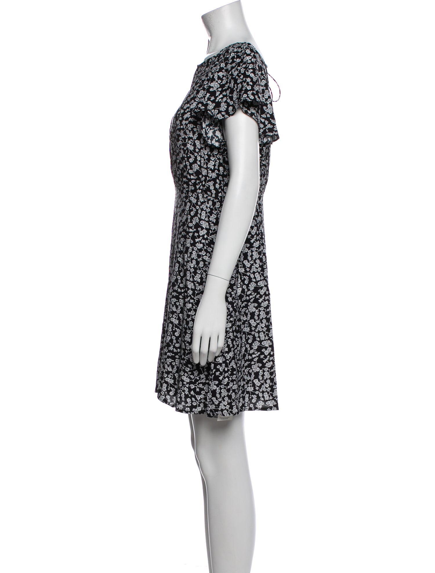 Faithfull The Brand Floral Print Mini Dress