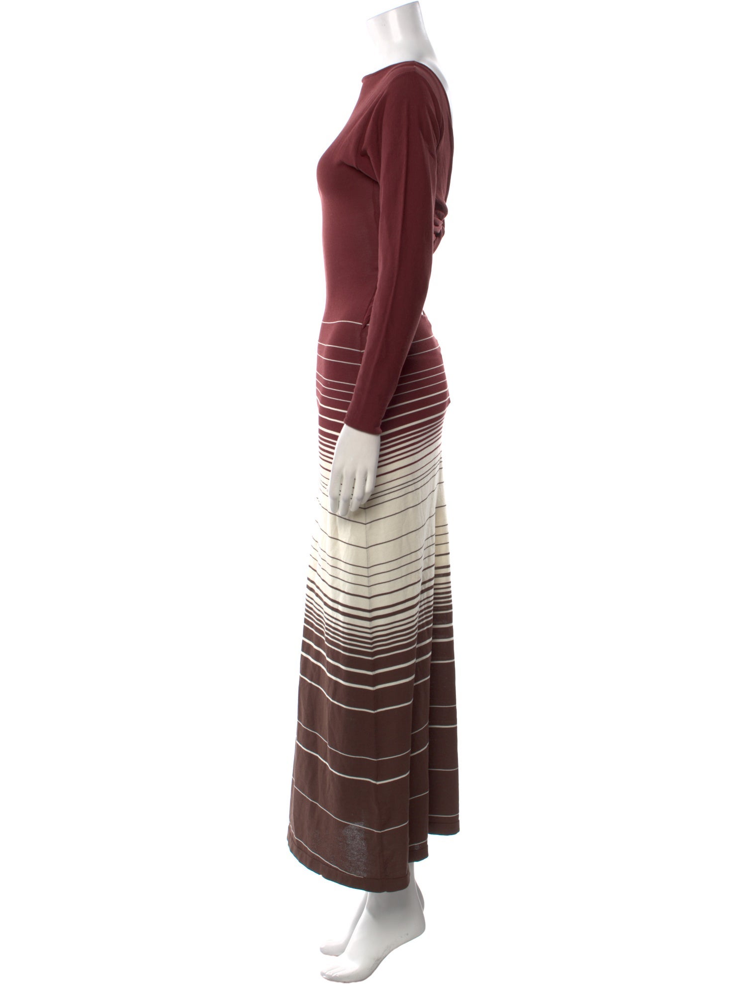 Faithfull The Brand Striped Long Dress w/ Tags