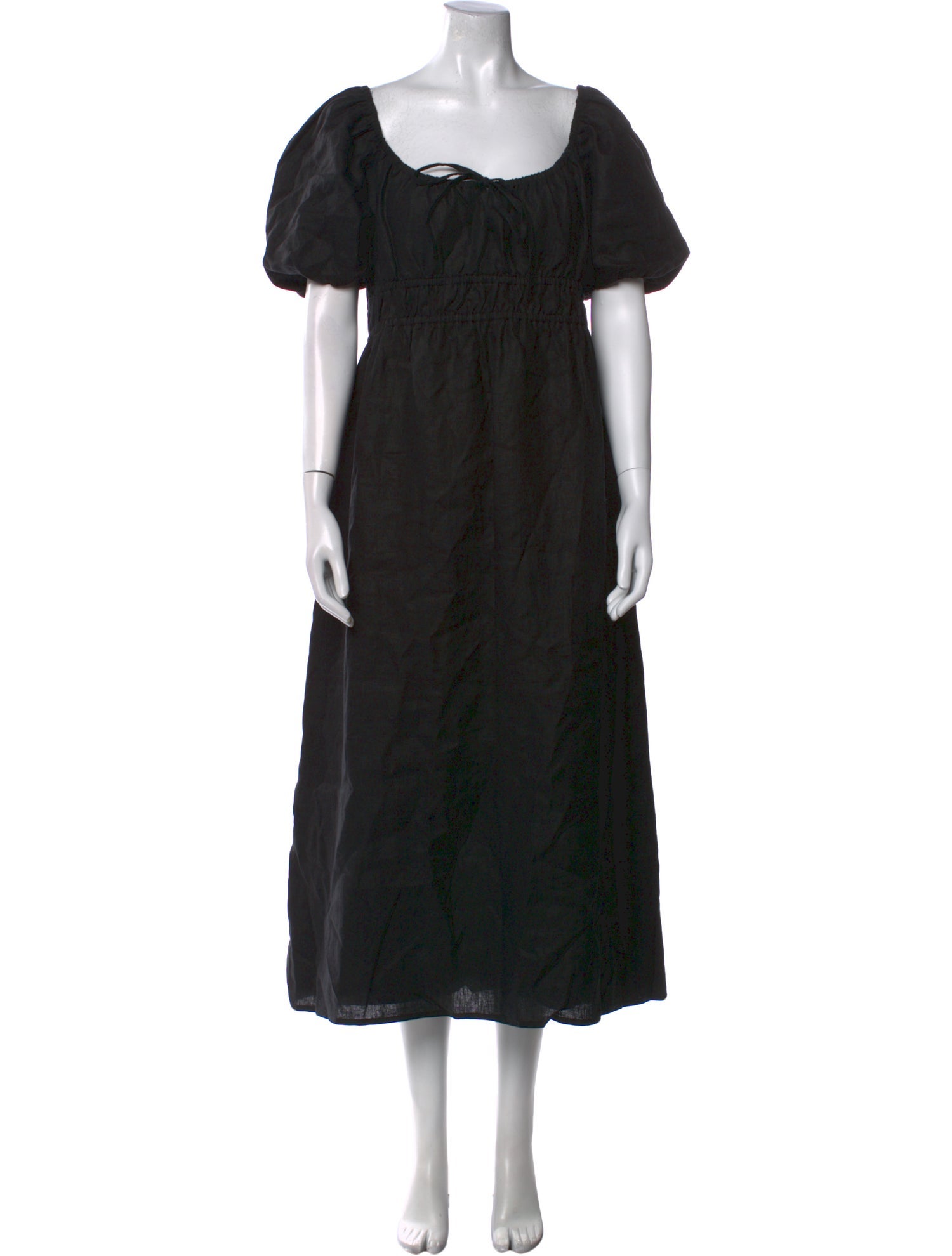 Faithfull The Brand Linen Long Dress