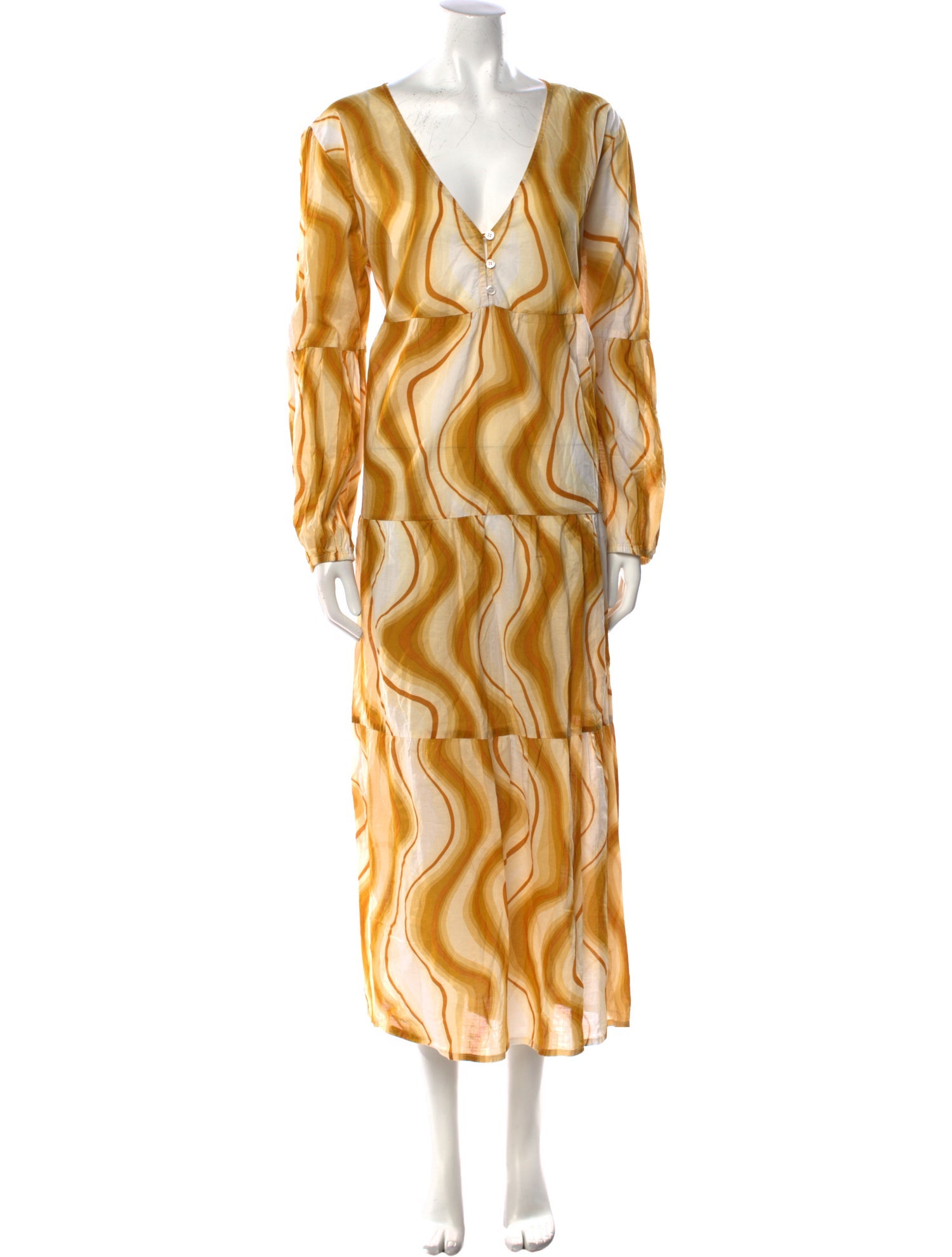 Faithfull The Brand Printed Long Dress