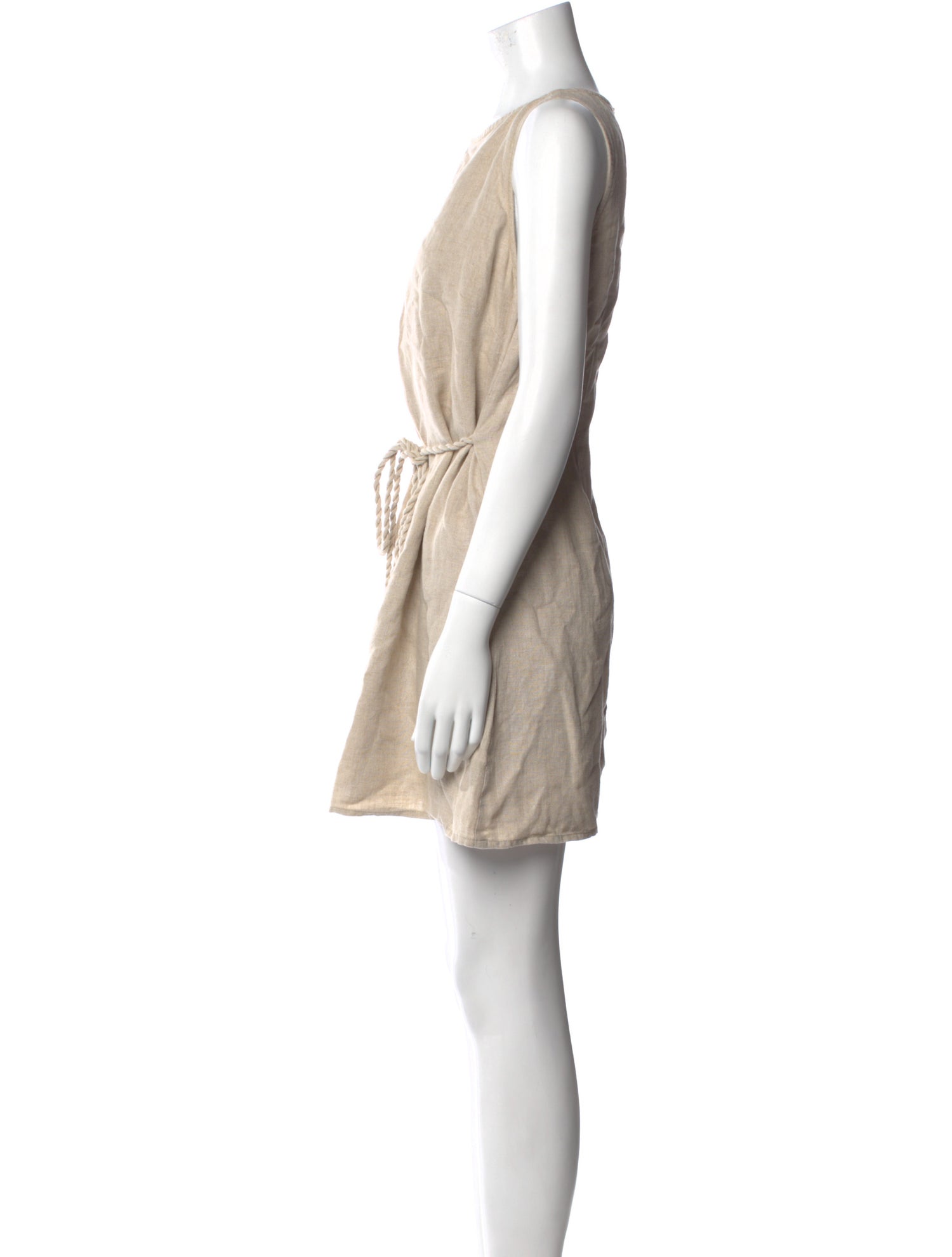 Faithfull The Brand Linen Mini Dress