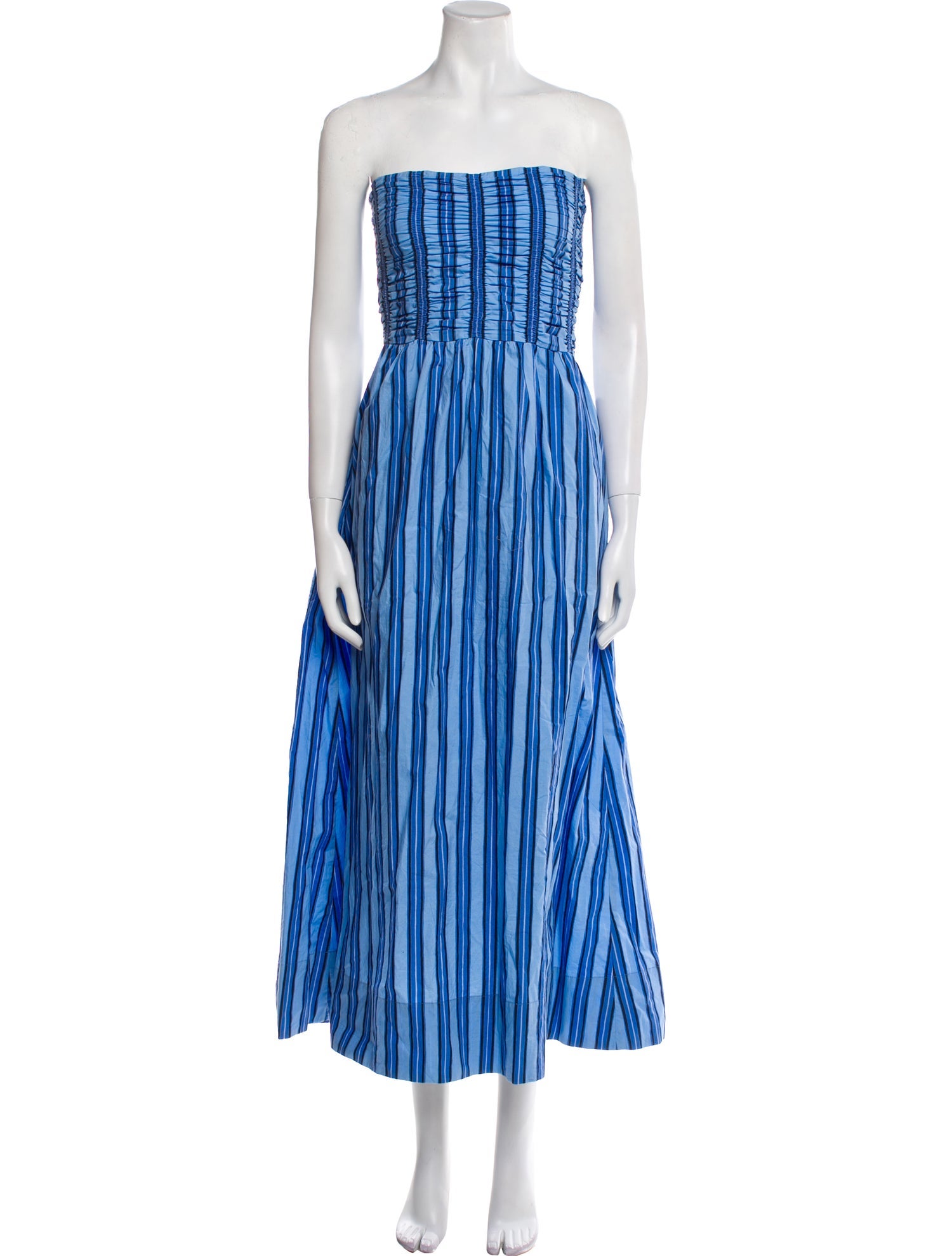 Faithfull The Brand Striped Long Dress