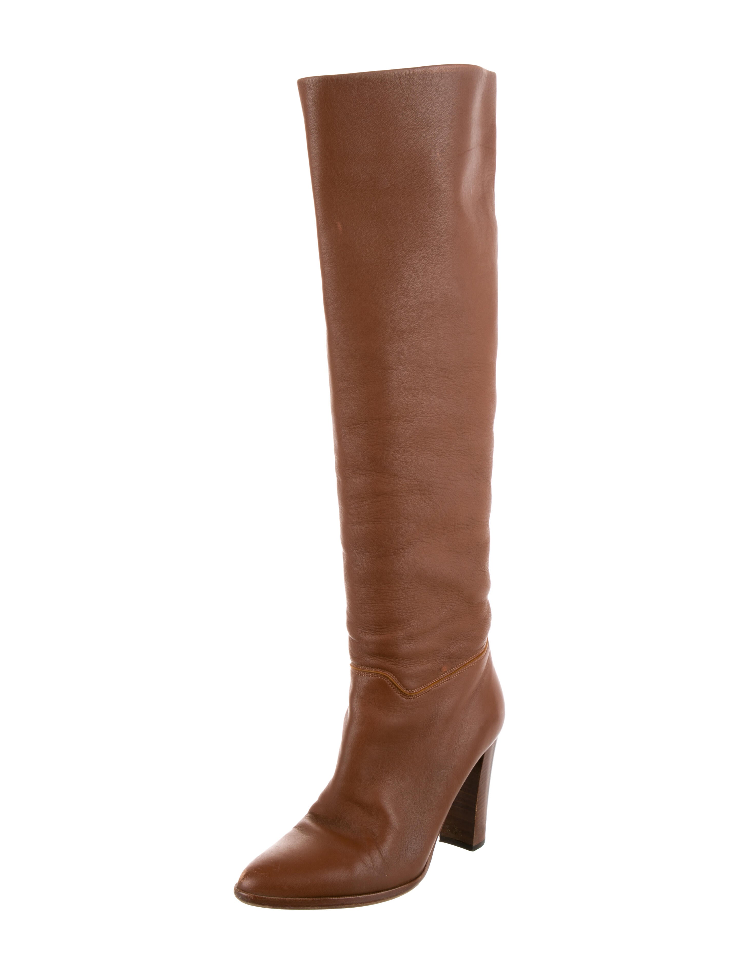 FRAME x Tamara Mellon Leather Boots