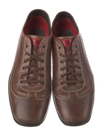 Tod's for Ferrari Patent Leather Oxfords