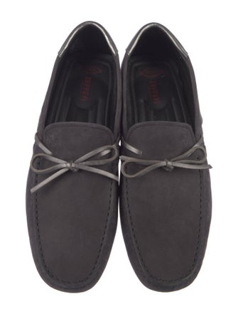 Tod's for Ferrari Suede Leather Trim Embellishment Drivers