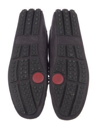 Tod's for Ferrari Suede Leather Trim Embellishment Drivers