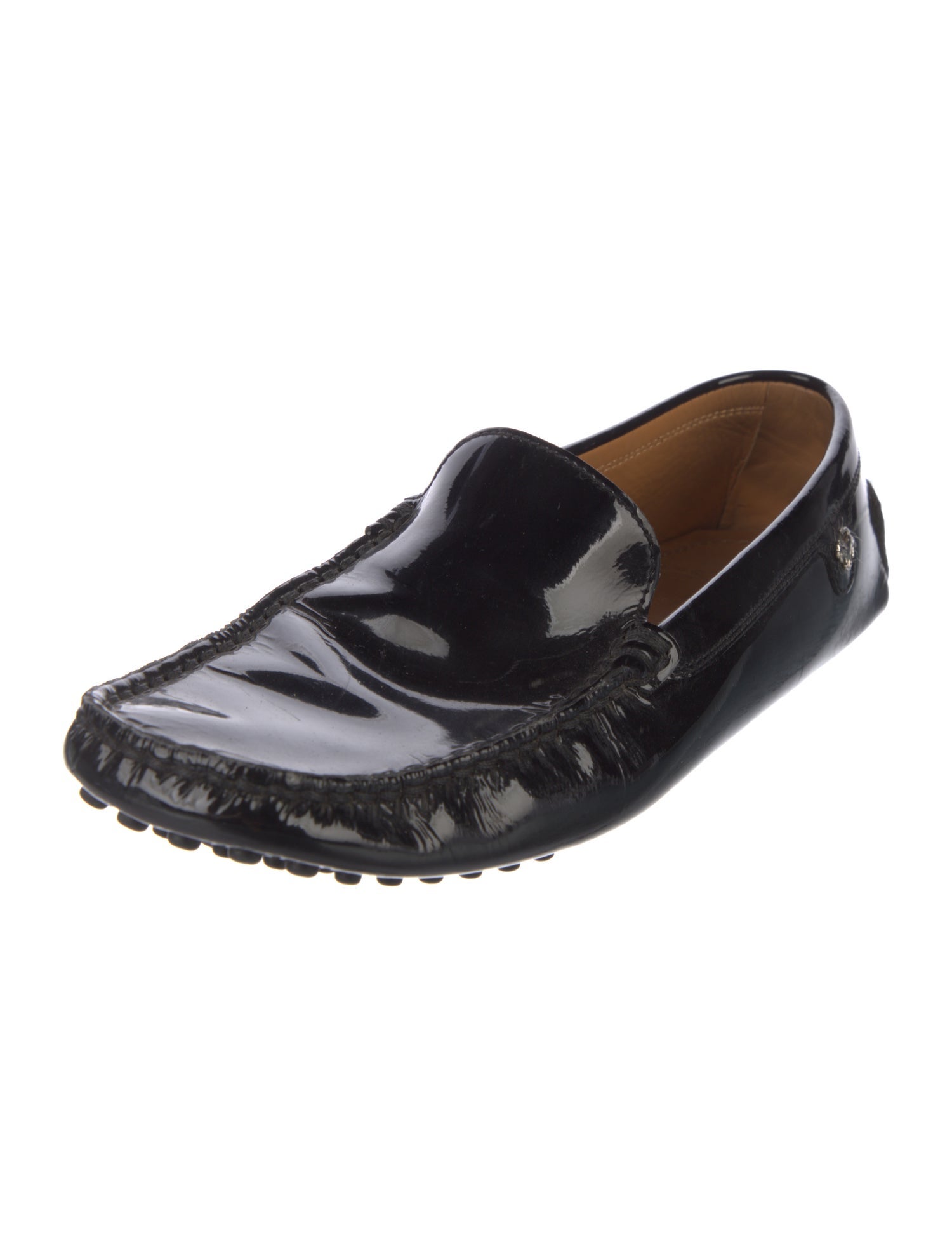 Tod's for Ferrari Patent Leather Loafers