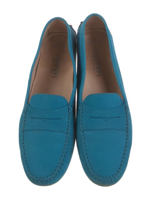 Tod's for Ferrari Suede Loafers