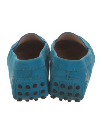 Tod's for Ferrari Suede Loafers