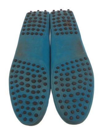 Tod's for Ferrari Suede Loafers