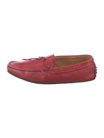 Tod's for Ferrari Leather Moccasins