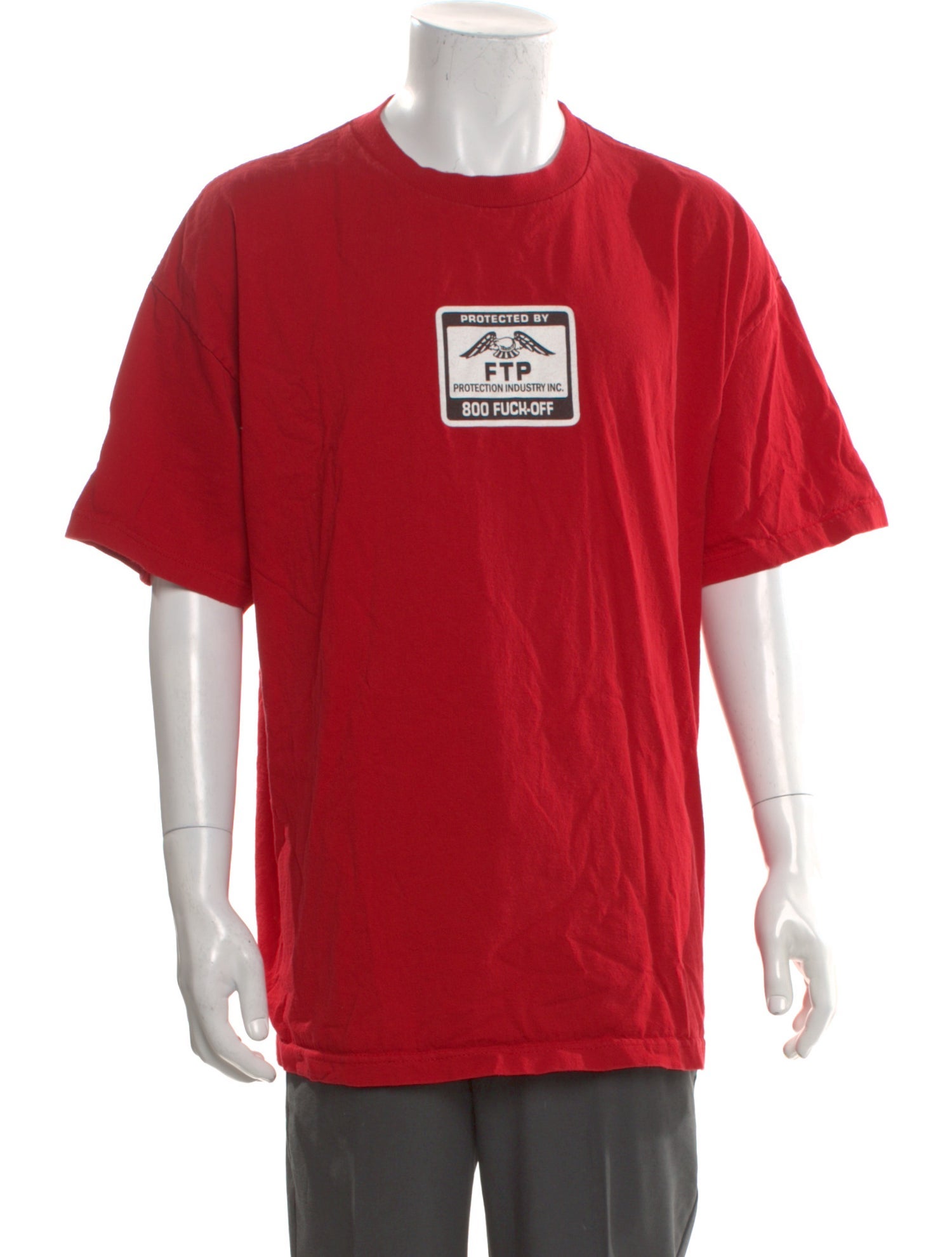 FTP Graphic Print Crew Neck T-Shirt