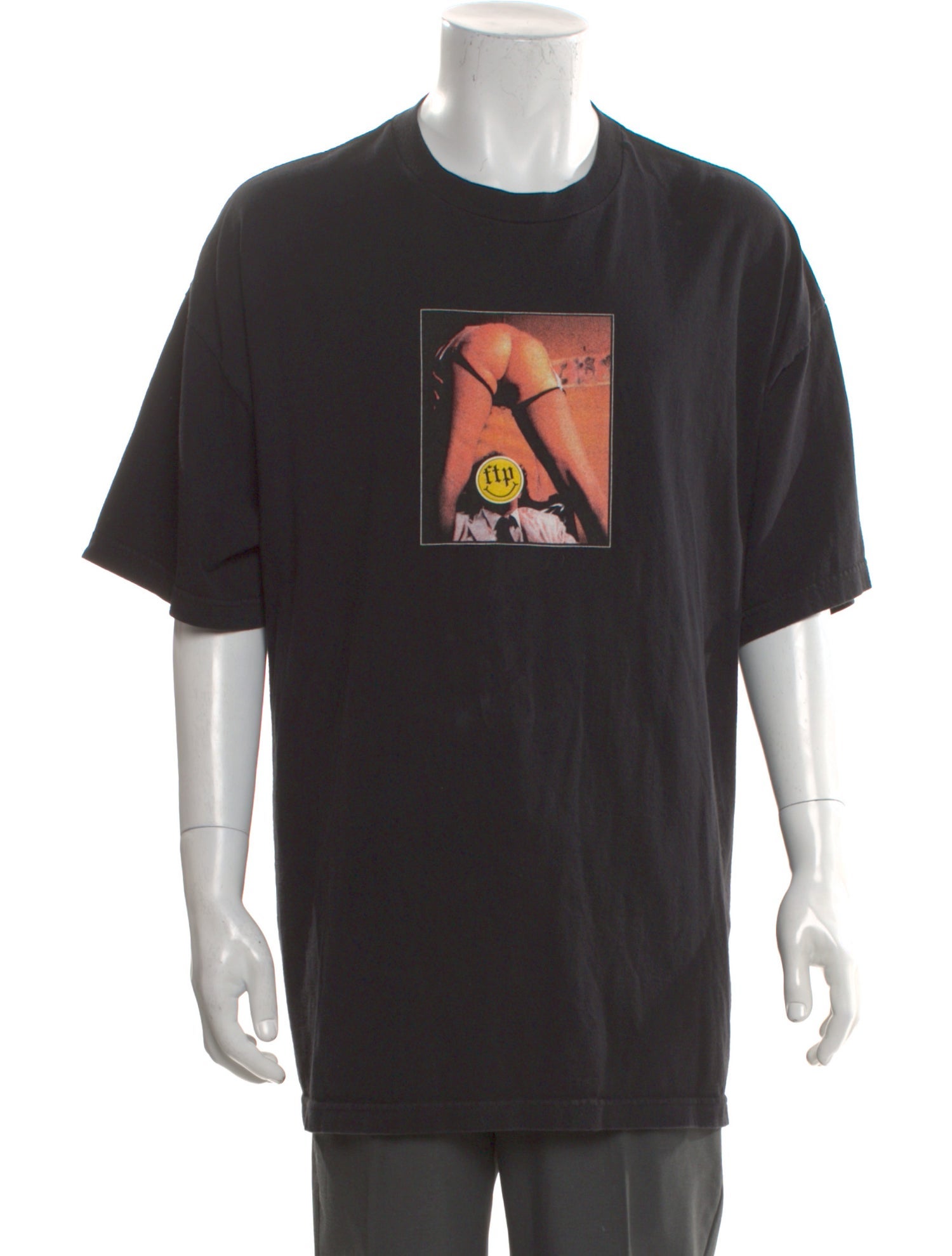 FTP Graphic Print Crew Neck T-Shirt