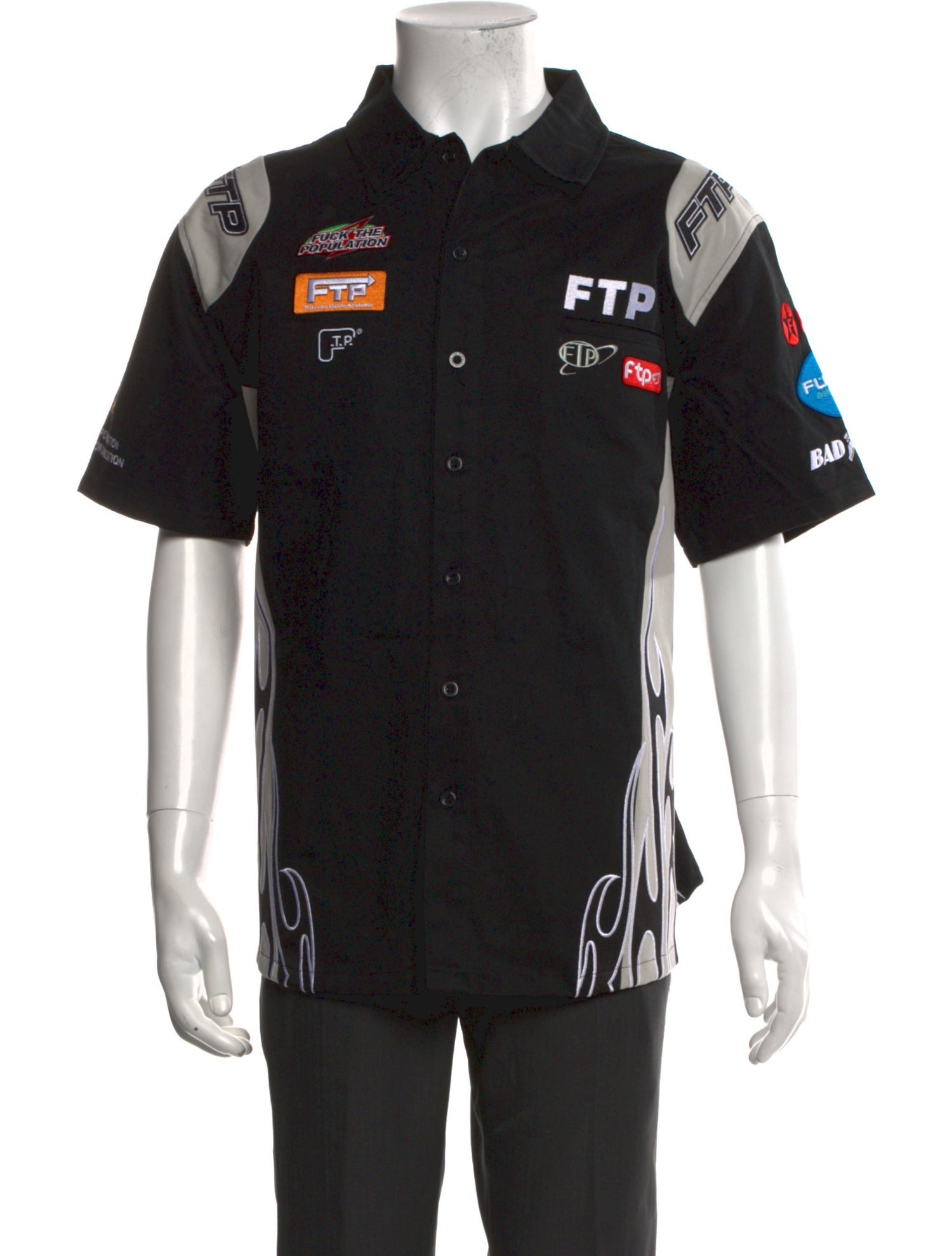 Supreme 2018 Casino Rayon Shirt - Black Casual Shirts, Clothing