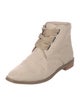 F-Troupe London Canvas Lace-Up Boots