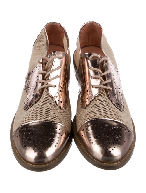 F-Troupe London Mesh Lasercut Accents Oxfords