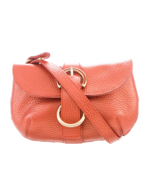 Furla Leather Crossbody Bag Orange