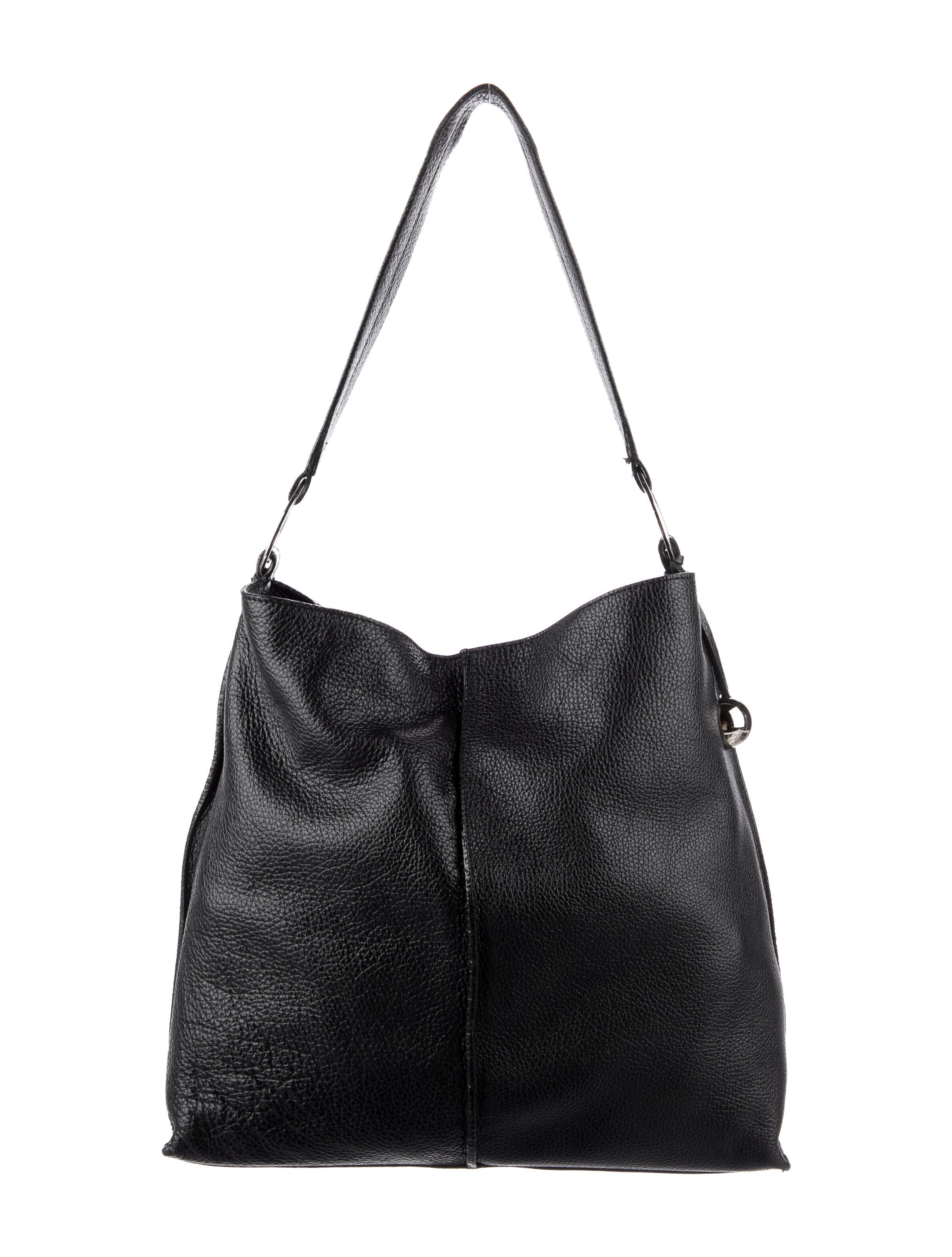 Furla Leather Shoulder Bag Black Shoulder Bags, Handbags WFU20331