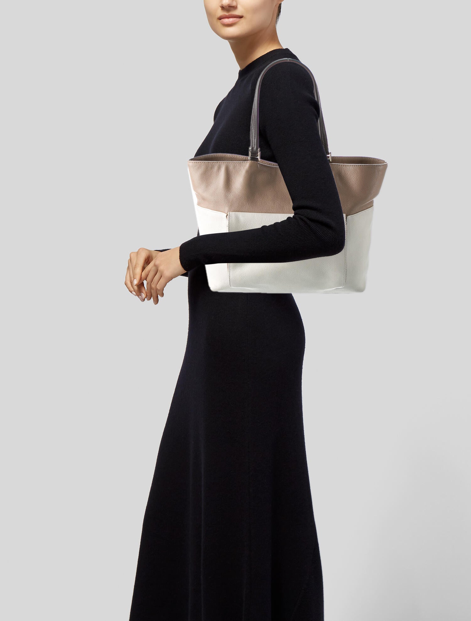 Furla Leather Shoulder Bag Neutrals Shoulder Bags, Handbags