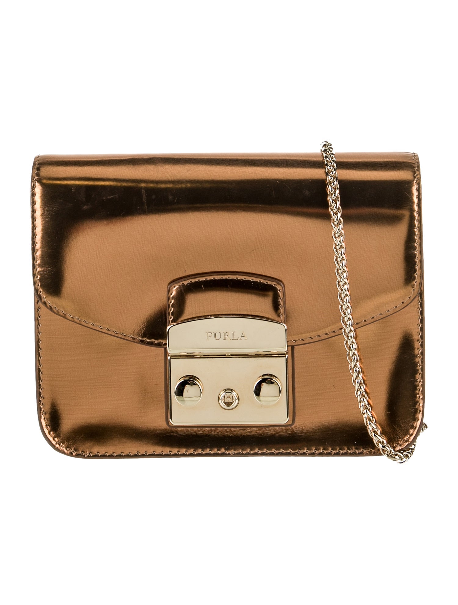 Furla Leather Crossbody Bag Brown Crossbody Bags, Handbags WFU33475