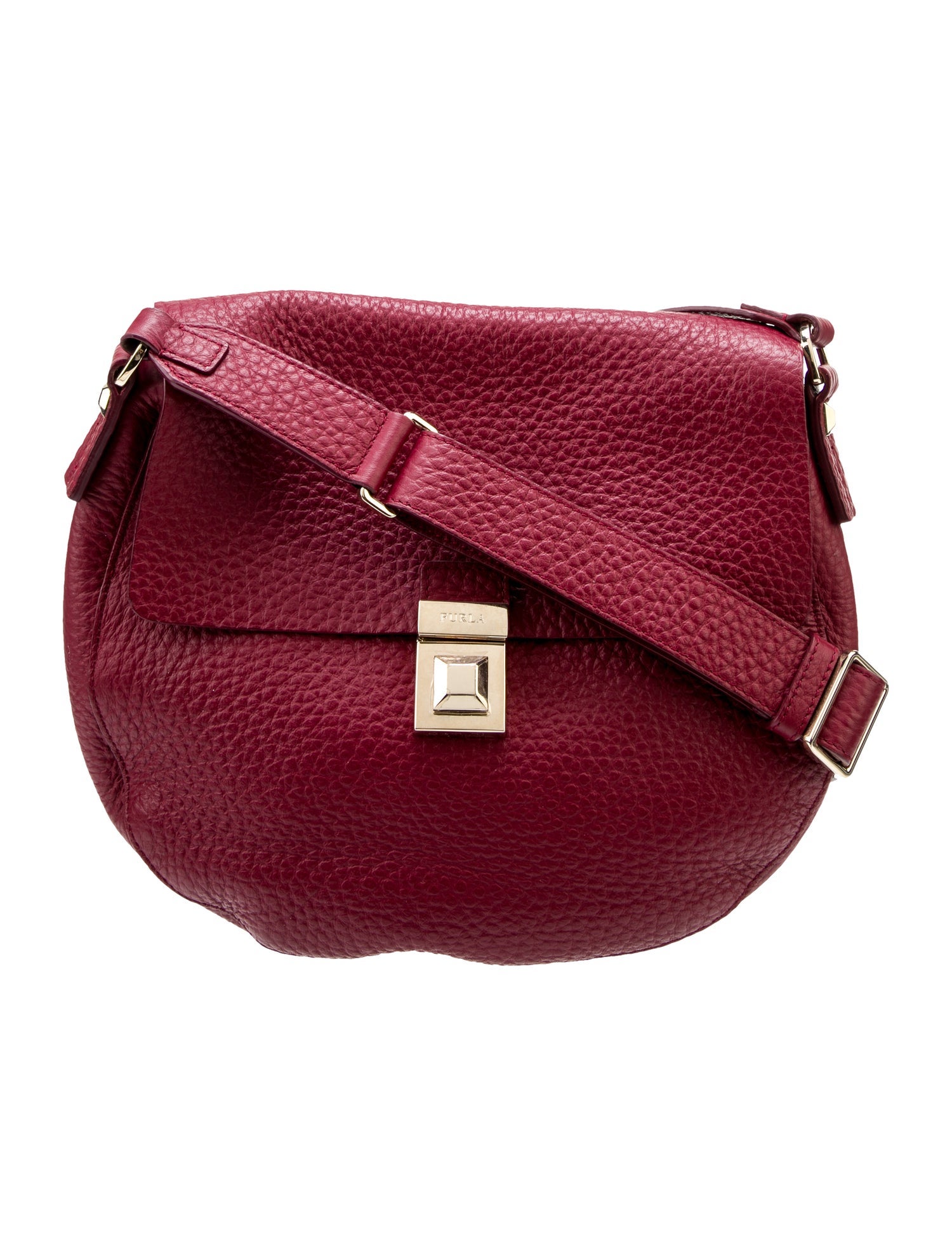 Furla Leather Crossbody Bag Red Crossbody Bags, Handbags WFU33705