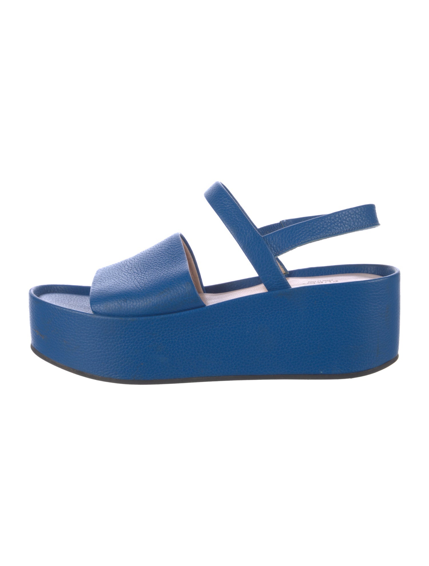 Furla Leather Slingback Sandals