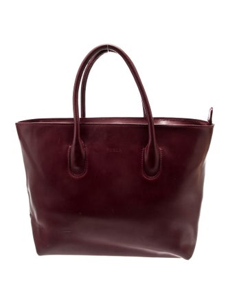 Furla Leather Top Handle Bag