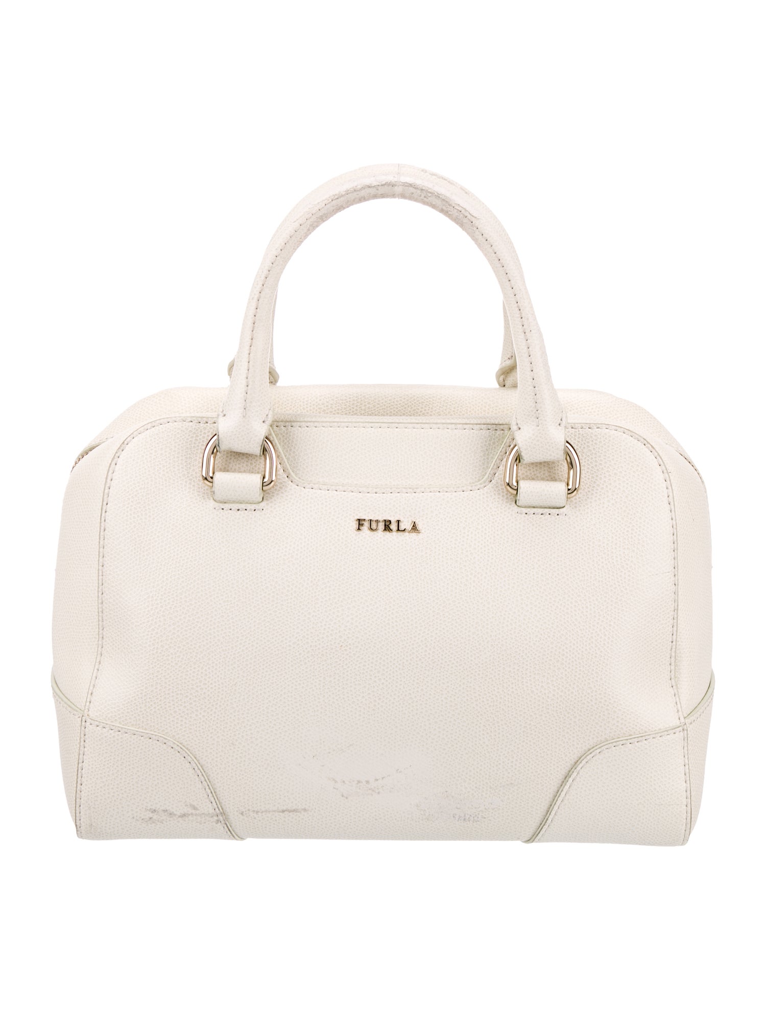 Furla Leather Top Handle Bag