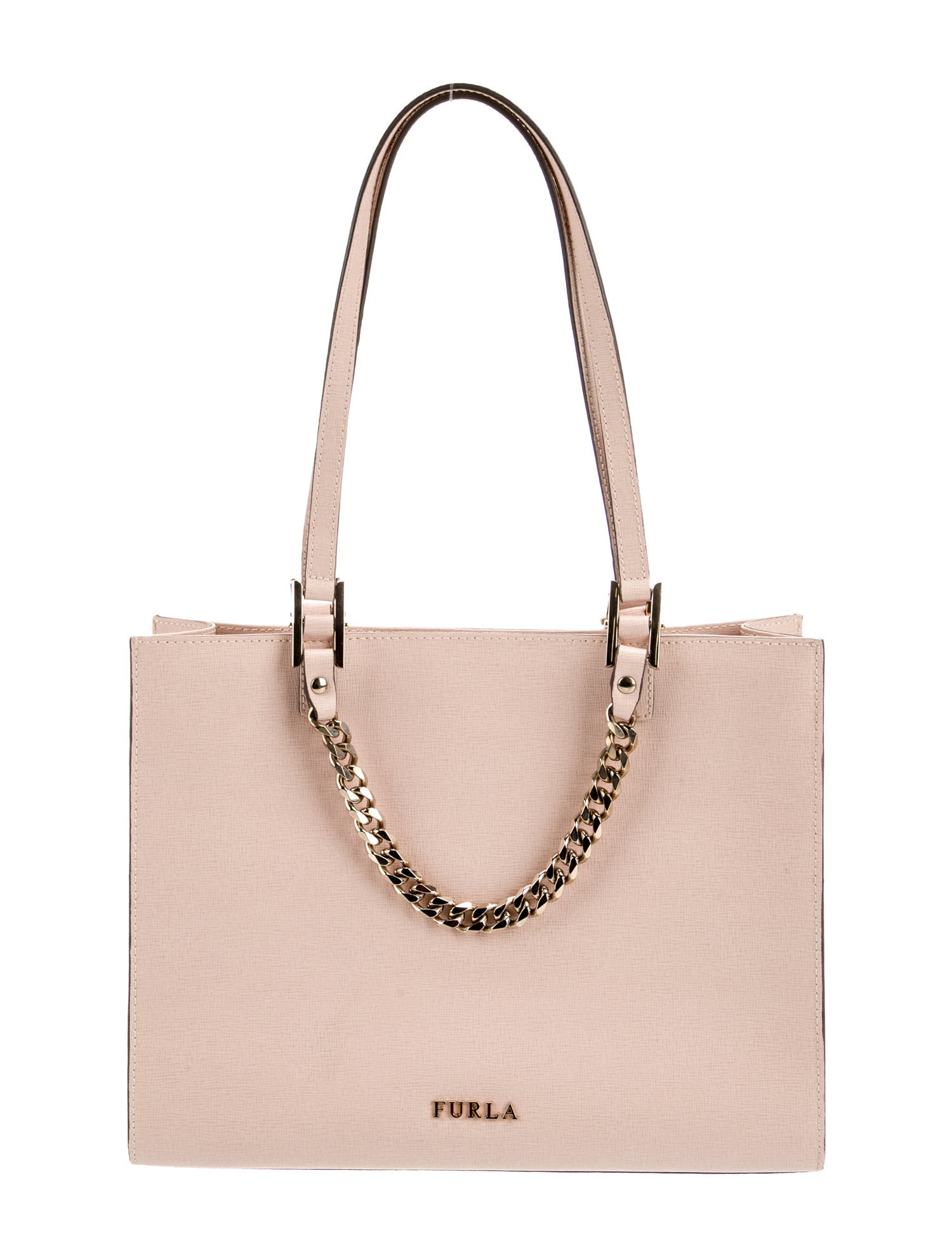 Furla Leather Top Handle Bag