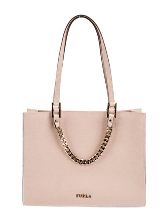 Furla Leather Top Handle Bag