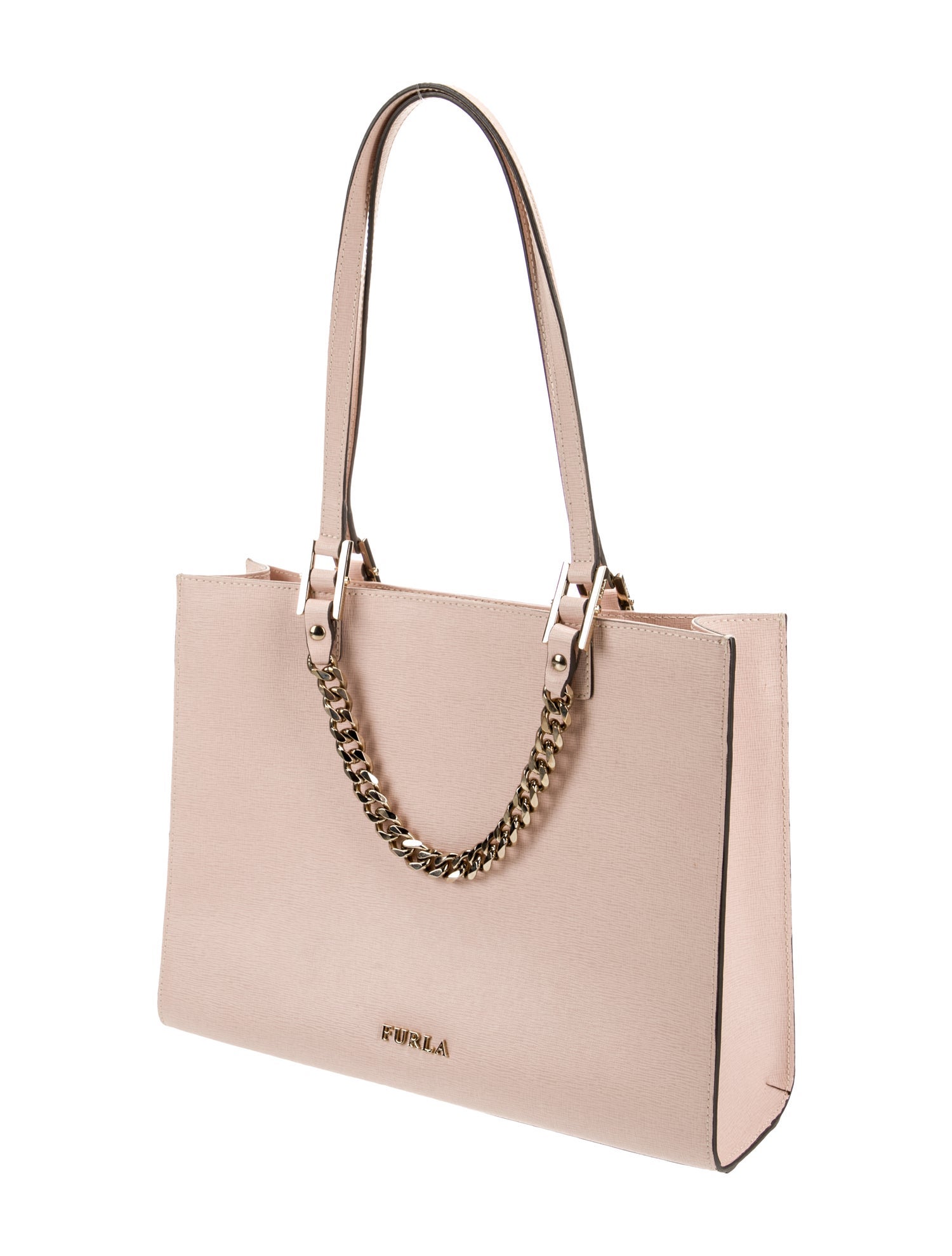 Furla Leather Top Handle Bag