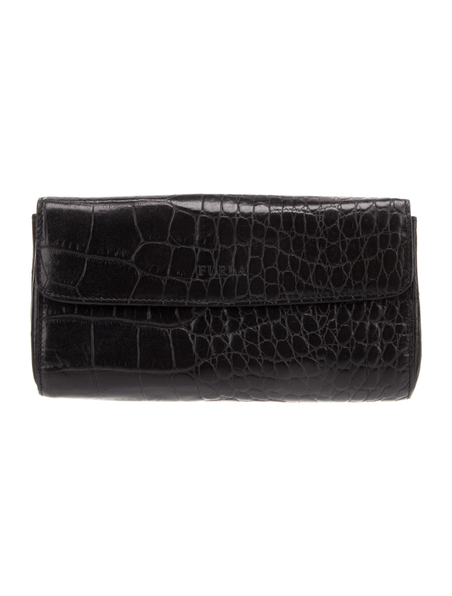 Furla Crocodile Clutch