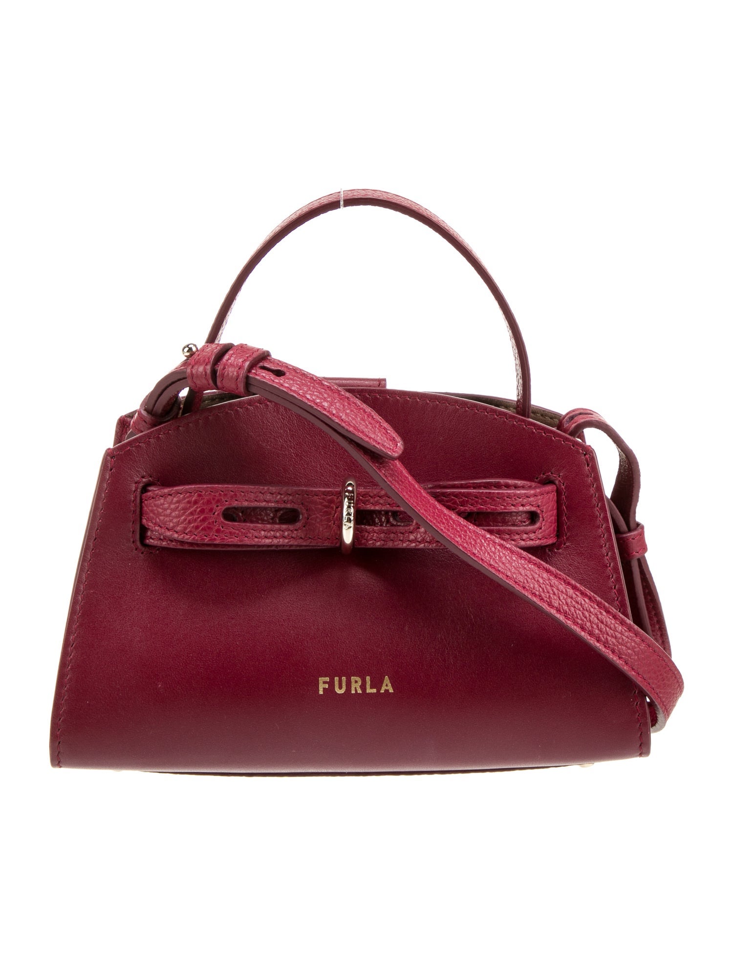 Furla Leather Top Handle Bag